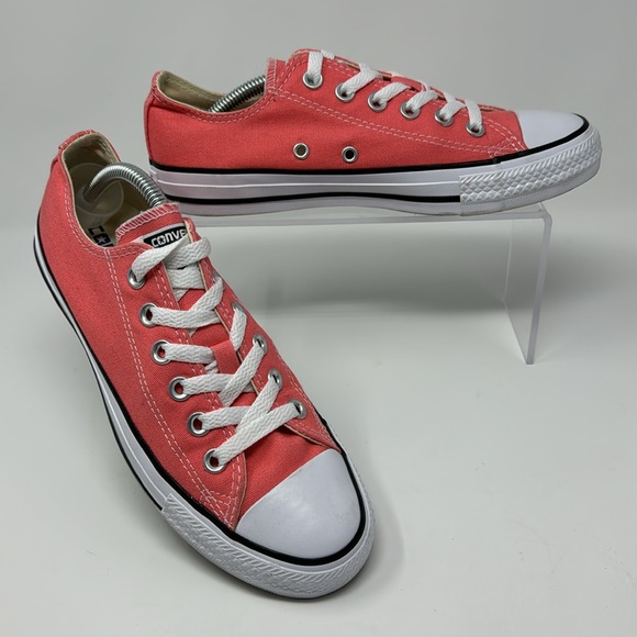 Converse Shoes - Fiery Coral Converse All Star Unisex Sneakers 
SIZE 7 Womens/5 Mens